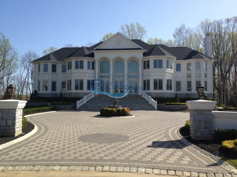 driveways installation in Somerdale NJ, inground swimming pool